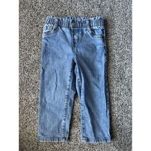 ❤️Cat & Jack Toddlers  Paperbag  Denim Jeans 3T